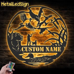 Custom-Pheasant-Duck-Geese-Golden-Retriever-Dog-Hunting-Metal-Art-Led-Images.jpg