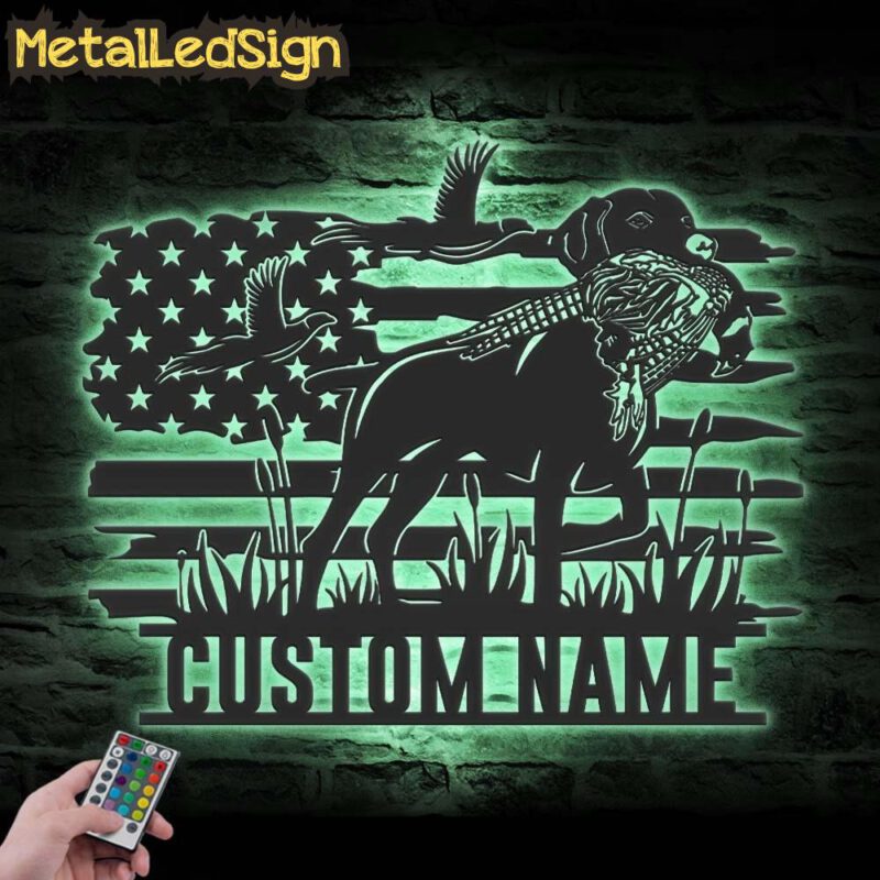 Custom-Pheasant-Vizsla-Dog-Hunting-Metal-Wall-Art-LED-Light-7.jpg