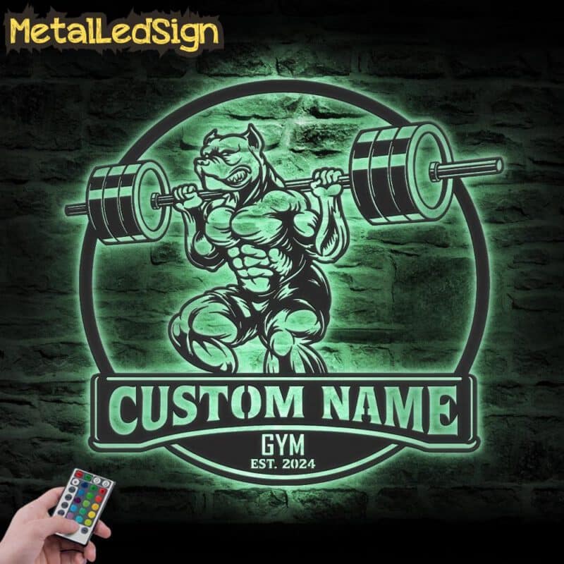 Custom-Pitbull-Dog-Lifting-A-Weight-Metal-Wall-Art-LED-Light-7.jpg