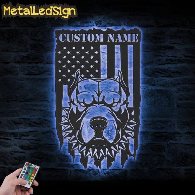 Custom-Pitbull-US-Flag-Metal-Wall-Art-LED-Light-3.jpg