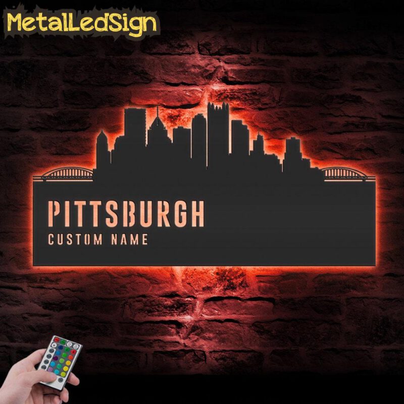 Custom-Pittsburgh-Skyline-Metal-Wall-Art-LED-Light-5.jpg