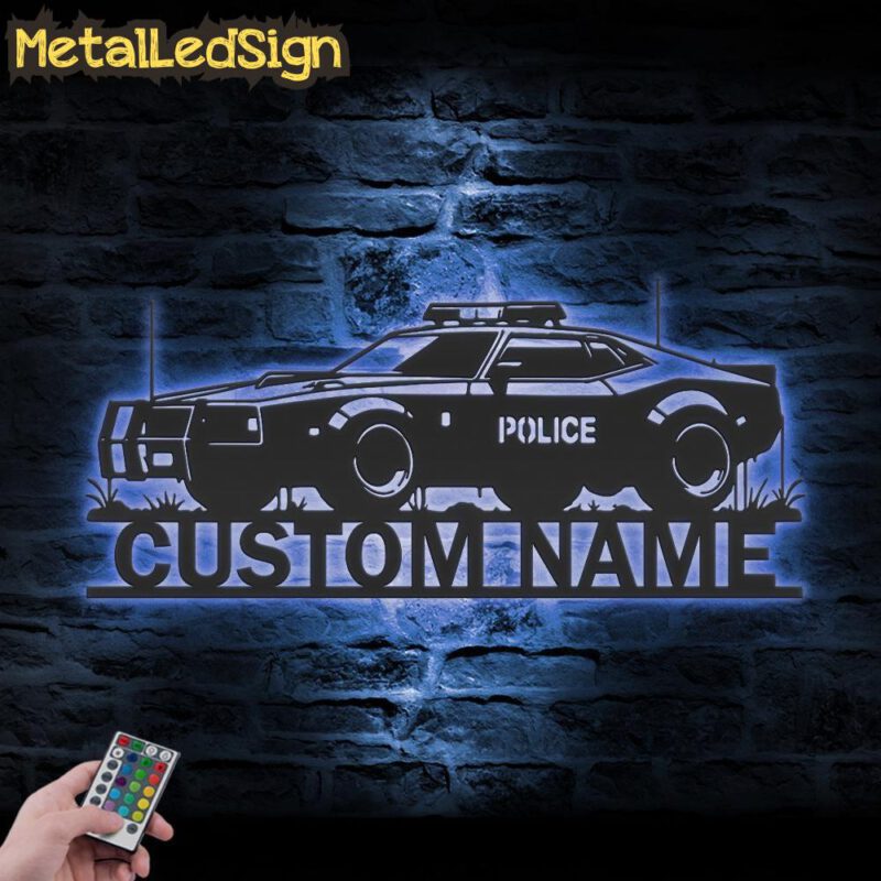 Custom-Police-Car-Driver-Metal-Wall-Art-LED-Light-3-1.jpg