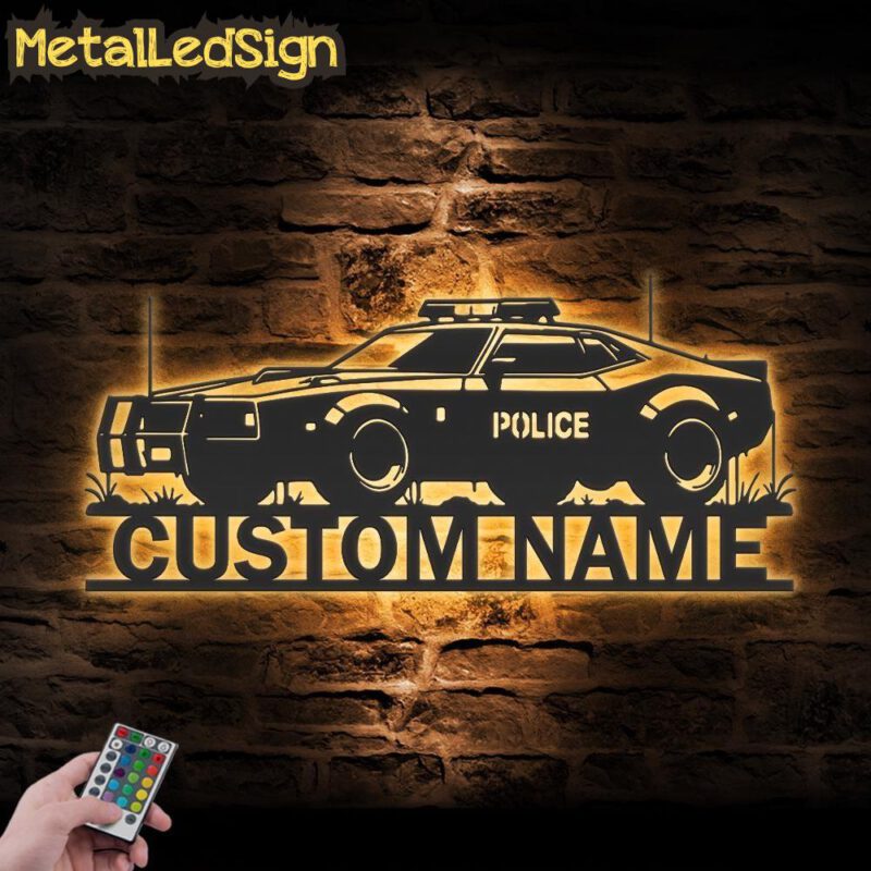 Custom-Police-Car-Driver-Metal-Wall-Art-LED-Light-Images-1.jpg