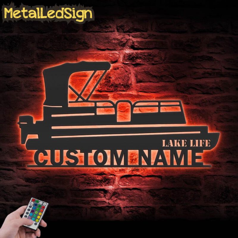 Custom-Pontoon-Lake-House-Metal-Wall-Art-LED-Light-5.jpg