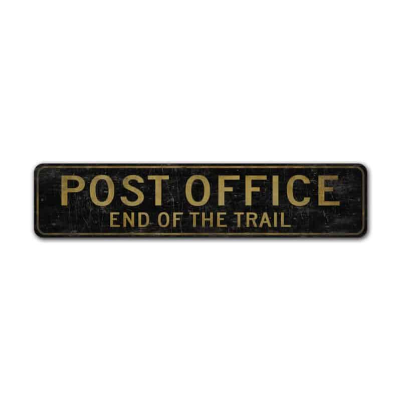 Custom-Post-Office-Premium-Quality-Rustic-Metal-Sign-2