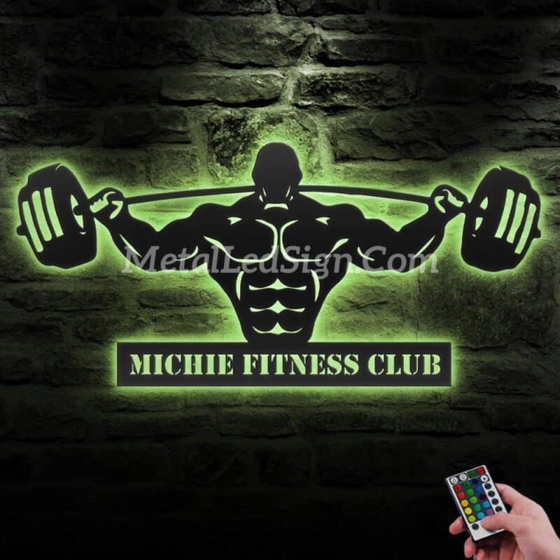 Custom-Powerlifting-Workout-Metal-Wall-Art-Led-Light-5-8