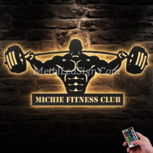 Custom-Powerlifting-Workout-Metal-Wall-Art-Led-Light-Images-8