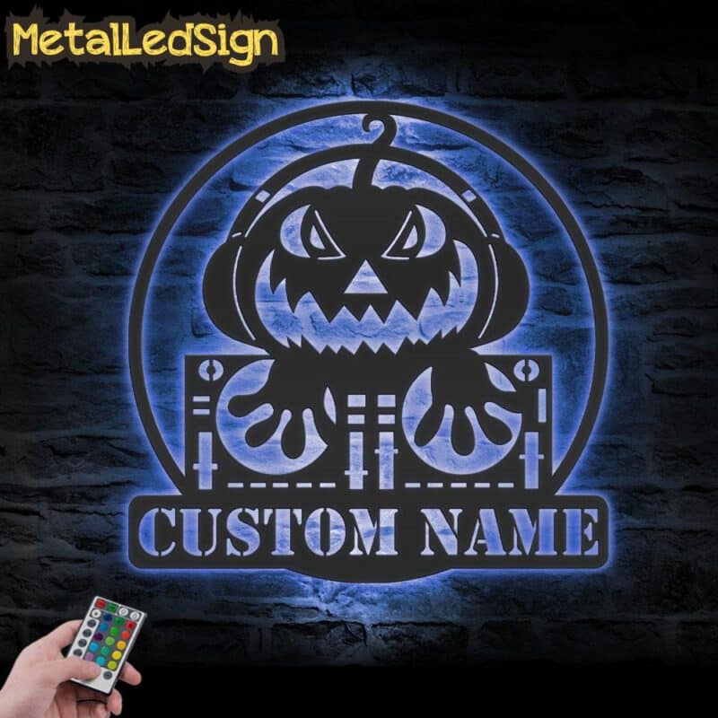 Custom-Pumpkin-DJ-Halloween-Metal-Wall-Art-With-Led-Lights-3.jpg