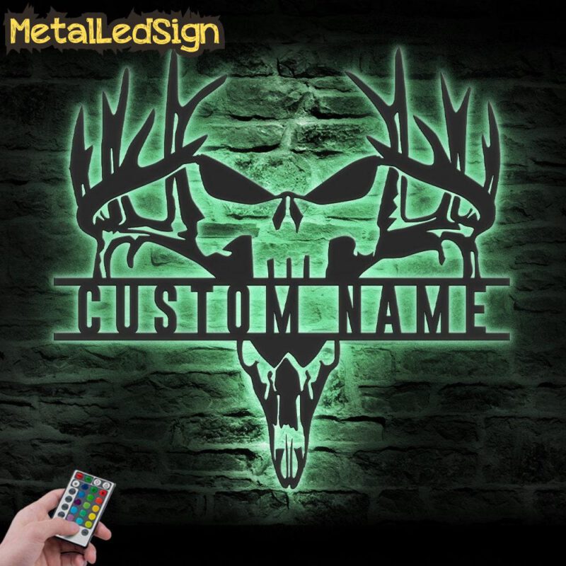 Custom-Punisher-Skull-Deer-Hunting-Metal-Wall-Art-LED-Light-7.jpg