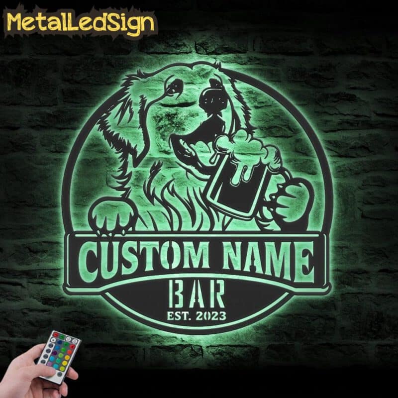 Custom-Pyrenean-Mountain-Dog-Thirsty-Beer-Pub-Metal-Wall-Art-LED-Light-7.jpg