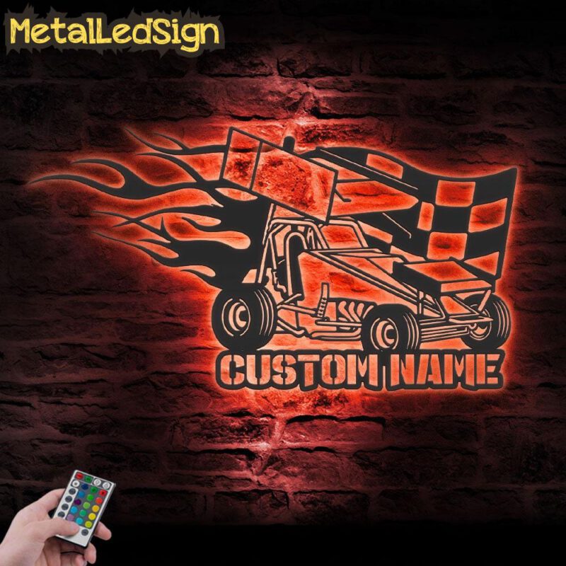 Custom-Racing-Flag-Sprint-Car-Metal-Wall-Art-LED-Lights-5-1.jpg