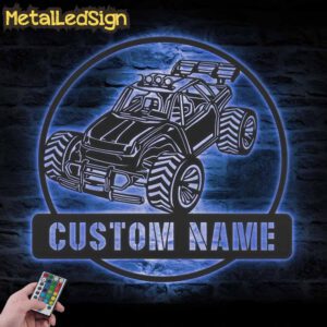 Custom-Radio-Control-Car-Metal-Wall-Art-LED-Light-3-2.jpg