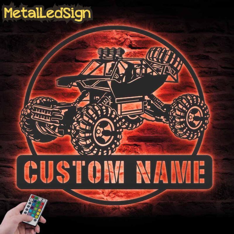 Custom-Radio-Control-Car-Metal-Wall-Art-LED-Light-3.jpg