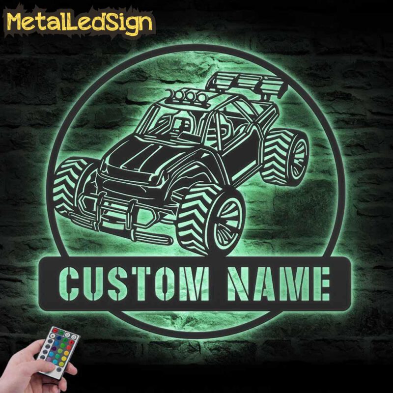 Custom-Radio-Control-Car-Metal-Wall-Art-LED-Light-7-3.jpg