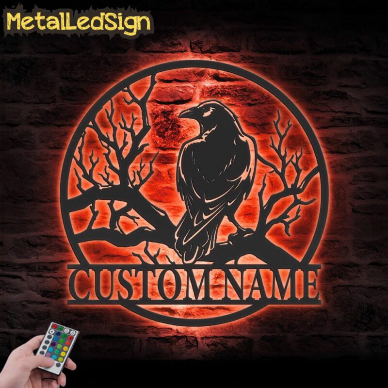 Custom-Raven-Metal-Wall-Art-with-LED-Light-5-1.jpg