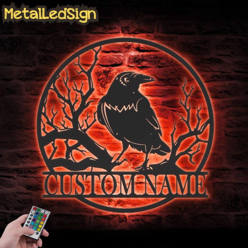 Custom-Raven-Metal-Wall-Art-with-LED-Light-5-2.jpg