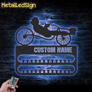 Custom-Recumbent-Bicycle-Medal-Hanger-With-Led-Light-3.jpg