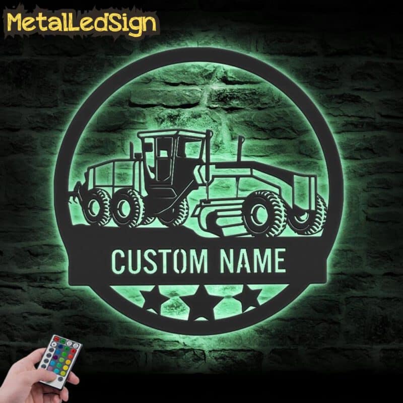 Custom-Road-Grader-Metal-Wall-Art-LED-Light-7.jpg