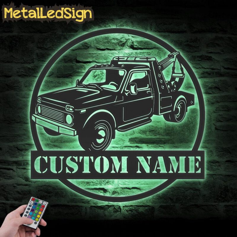 Custom-Rotator-Tow-Truck-Driver-Metal-Wall-Art-LED-Light-7-1.jpg