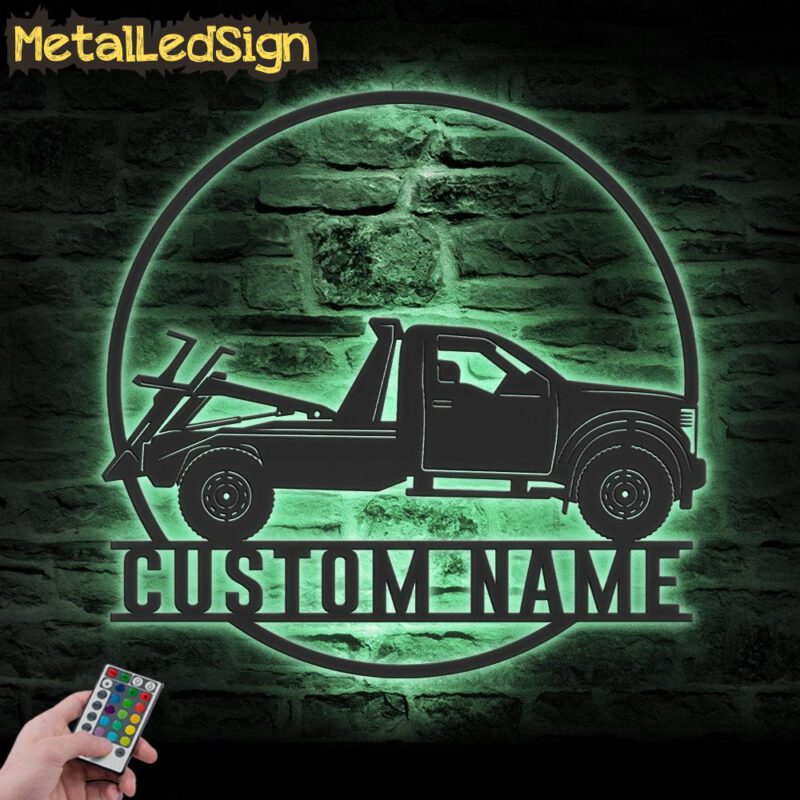 Custom-Rotator-Tow-Truck-Driver-Metal-Wall-Art-LED-Light-7.jpg