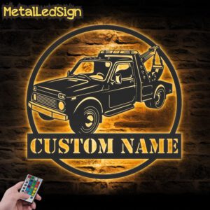 Custom-Rotator-Tow-Truck-Driver-Metal-Wall-Art-LED-Light-Images-1.jpg