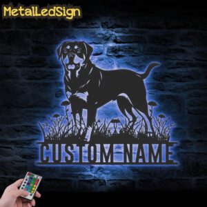 Custom-Rottweiler-Metal-Wall-Art-LED-Light-3.jpg