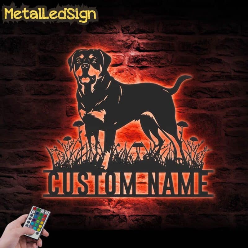 Custom-Rottweiler-Metal-Wall-Art-LED-Light-5.jpg