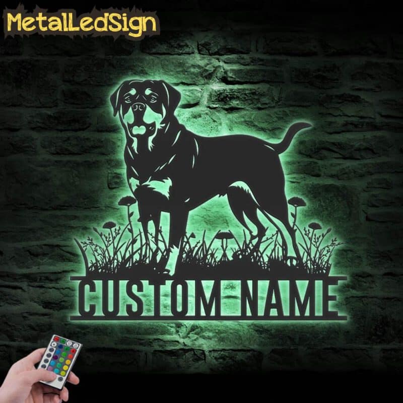 Custom-Rottweiler-Metal-Wall-Art-LED-Light-7.jpg