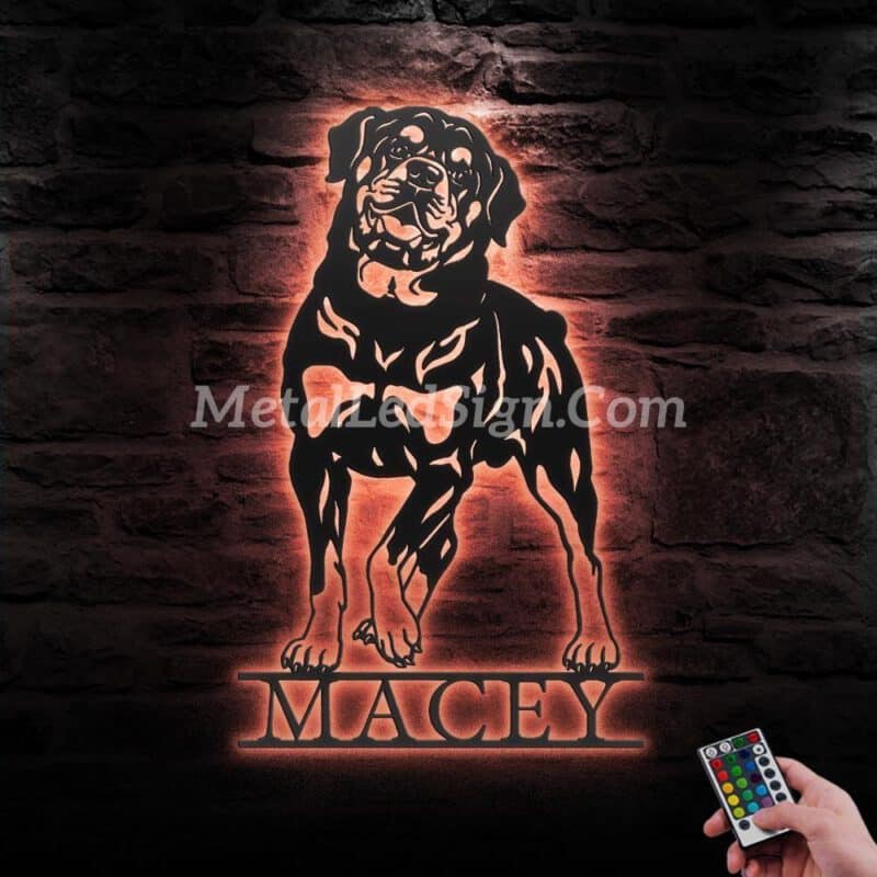 Custom-Rottweiler-Metal-Wall-Art-Led-Light-5-5