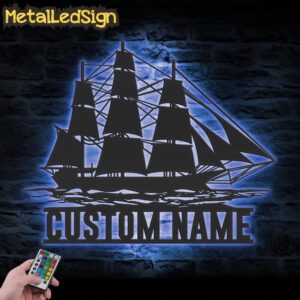 Custom-Sailing-Ship-Metal-Wall-Art-LED-Light-3.jpg