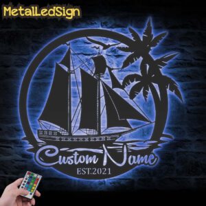 Custom-Sailing-Ship-Metal-Wall-Art-LED-Light-3-7.jpg