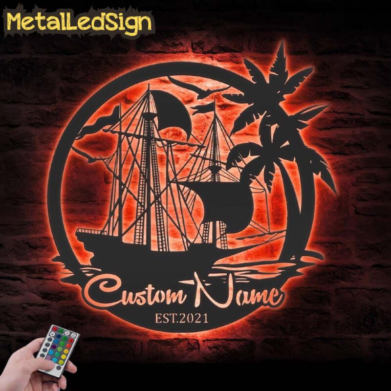 Custom-Sailing-Ship-Metal-Wall-Art-LED-Light-5-6.jpg