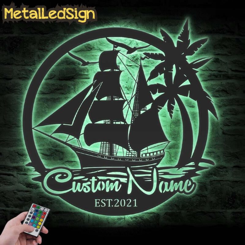 Custom-Sailing-Ship-Metal-Wall-Art-LED-Light-7-4.jpg