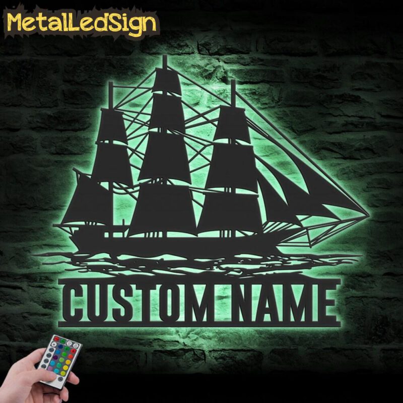 Custom-Sailing-Ship-Metal-Wall-Art-LED-Light-7.jpg