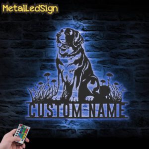 Custom-Saint-Bernard-Metal-Wall-Art-LED-Light-3.jpg