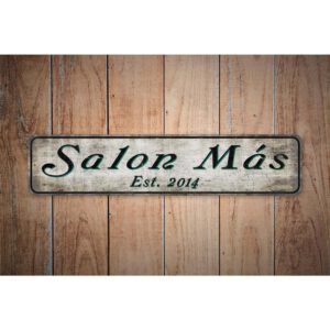 Custom-Salon-Sign-Premium-Quality-Rustic-Metal-Sign-Images