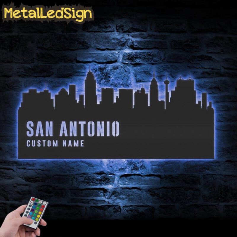 Custom-San-Antonio-Skyline-Metal-Wall-Art-LED-Light-3.jpg