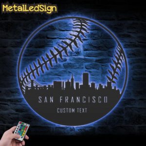 Custom-San-Francisco-Skyline-Baseball-Metal-Wall-Art-LED-Light-3.jpg