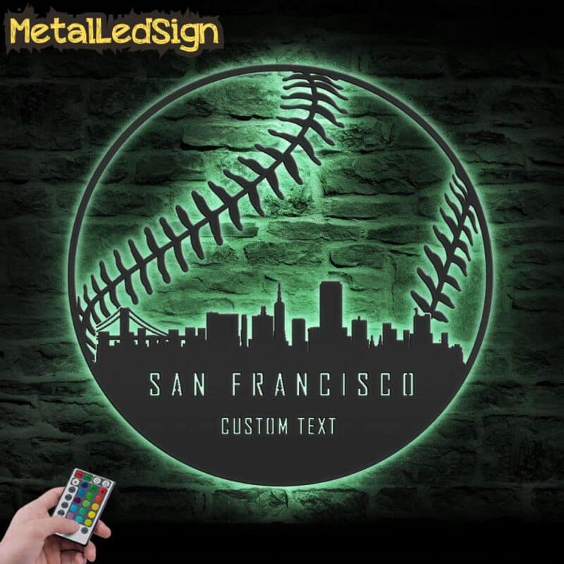 Custom-San-Francisco-Skyline-Baseball-Metal-Wall-Art-LED-Light-7.jpg