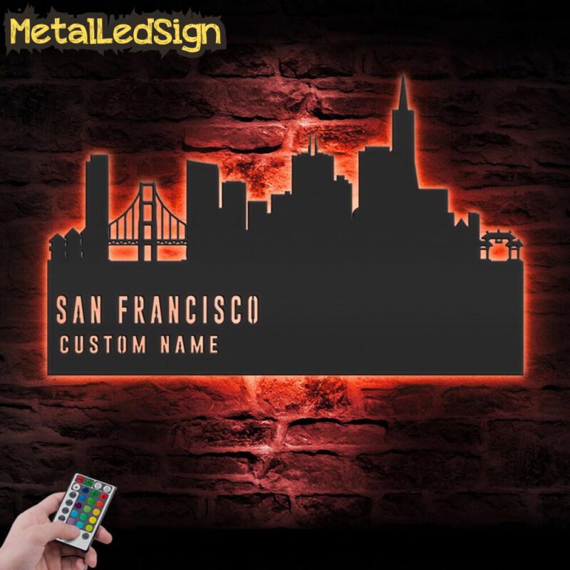 Custom-San-Francisco-Skyline-Metal-Wall-Art-LED-Light-5.jpg