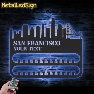 Custom-San-Francisco-Skyline-Sport-Medal-Hanger-With-Led-Light-3.jpg