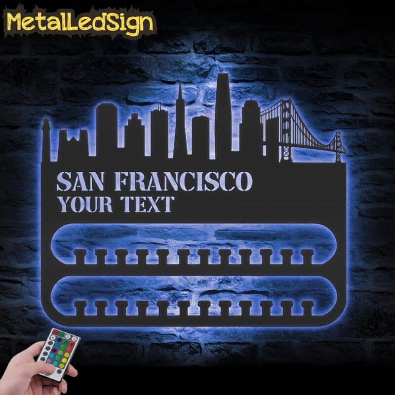 Custom-San-Francisco-Skyline-Sport-Medal-Hanger-With-Led-Light-3.jpg