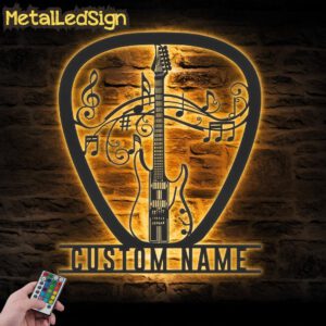 Custom-Schecter-Banshee-Guitar-Pick-Metal-Wall-Art-LED-Light-Images.jpg