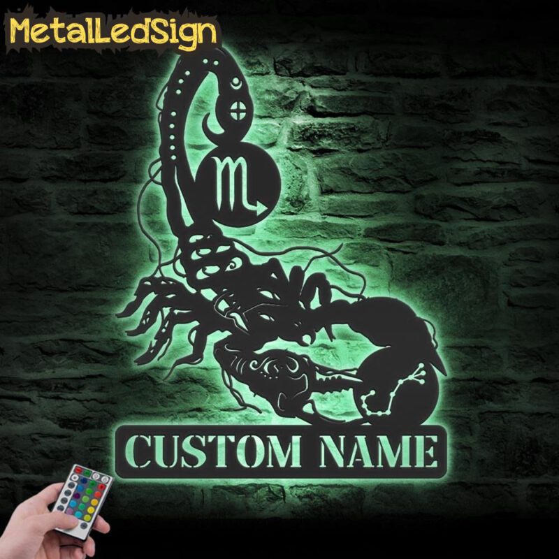 Custom-Scorpion-Zodiac-Symbol-Constellation-Stars-Metal-Wall-Art-LED-Light-7.jpg