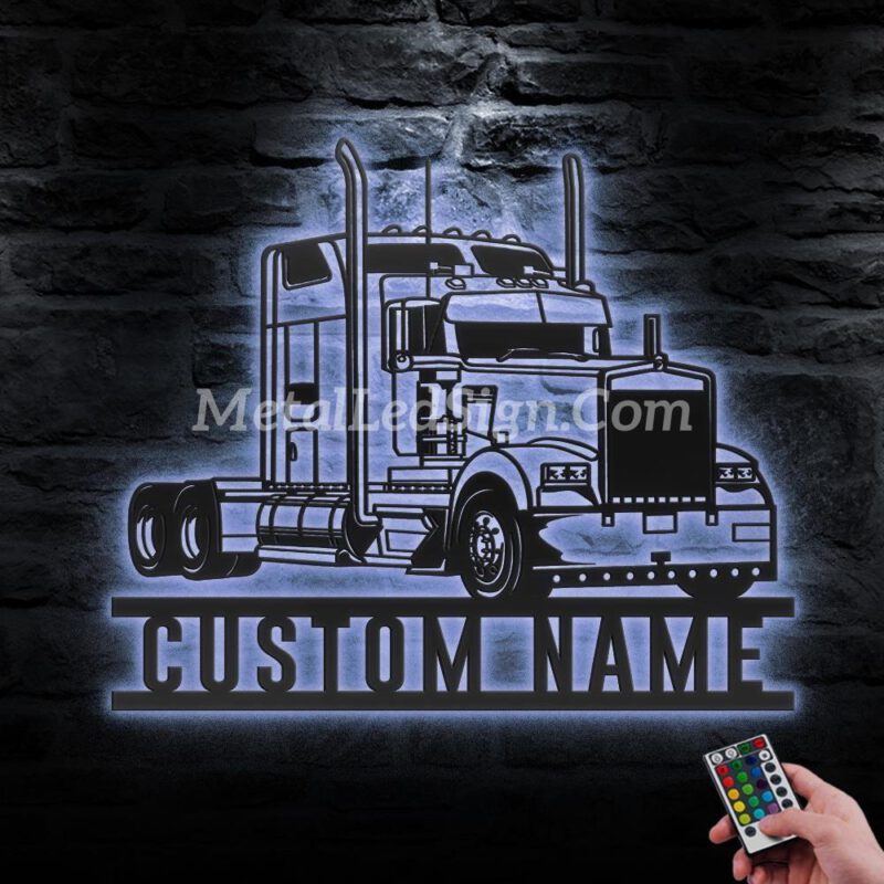 Custom-Semi-Truck-Driver-Metal-Wall-Art-Led-Light-3-10