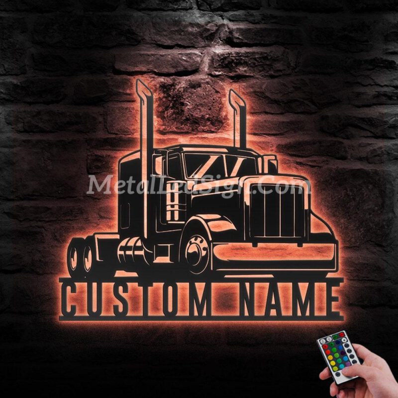 Custom-Semi-Truck-Driver-Metal-Wall-Art-Led-Light-5-13