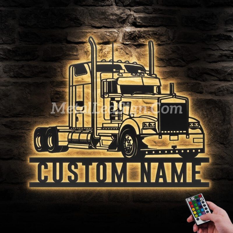 Custom-Semi-Truck-Driver-Metal-Wall-Art-Led-Light-Images-10