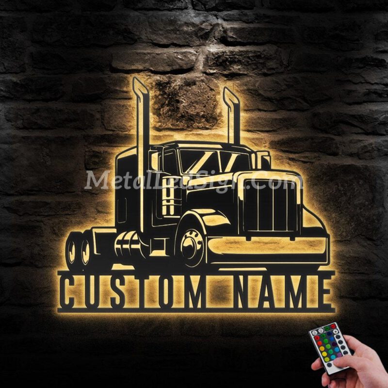 Custom-Semi-Truck-Driver-Metal-Wall-Art-Led-Light-Images-13