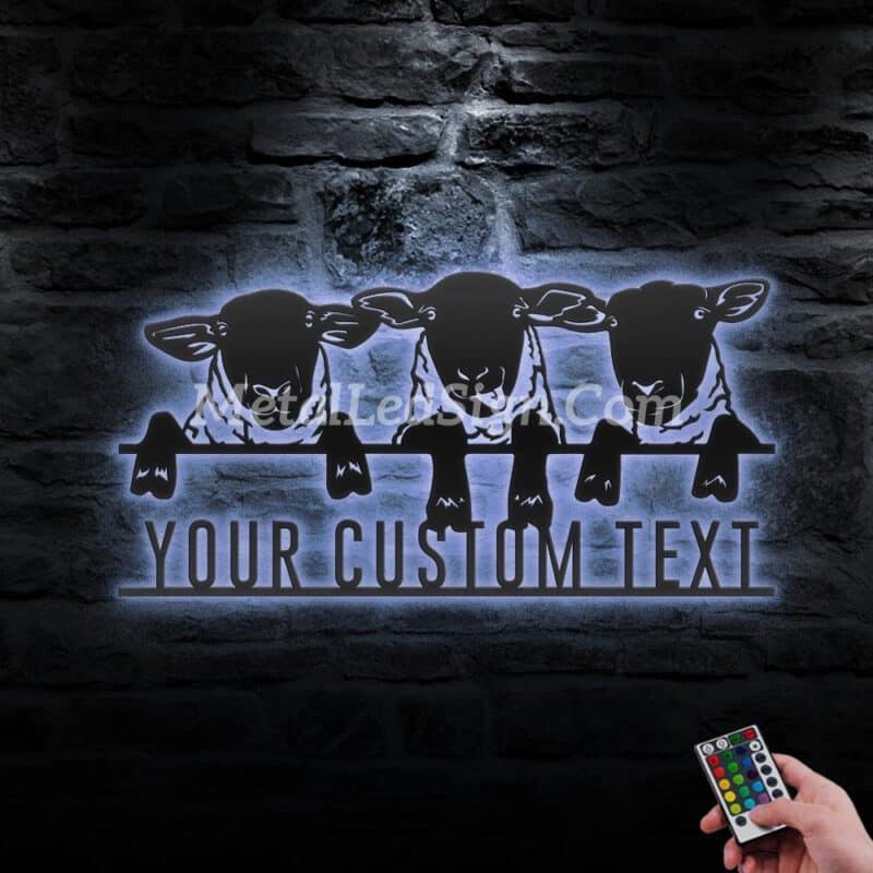 Custom-Sheep-Farmhouse-Metal-Wall-Art-Led-Light-3-1