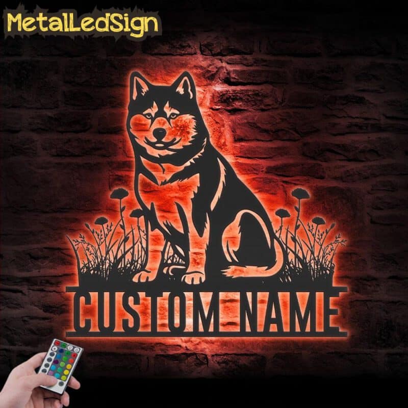 Custom-Shiba-Inu-Dog-Metal-Wall-Art-LED-Light-5.jpg